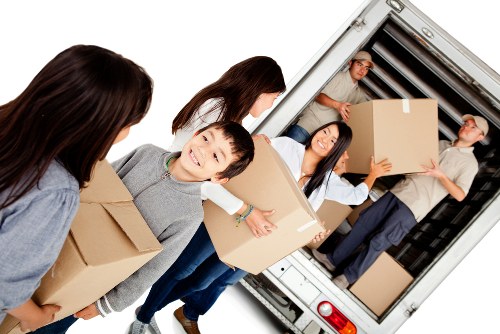 Man with van providing storage services in Bermondsey