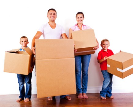 Customer service team assisting with a move
