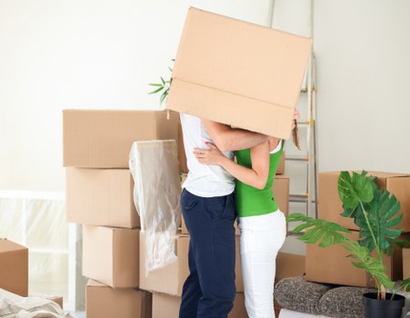 Professional packing services in action